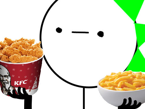 Macaroni w/ The Chicken Strips secret 