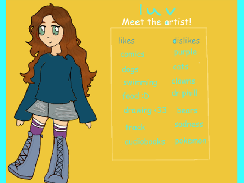 Meet the artist!!