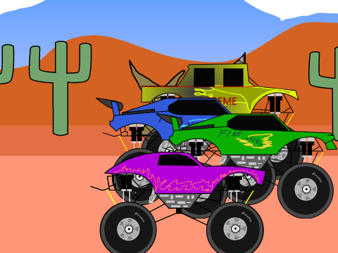 Add Yourself Racing on Bigfoot Collision Course! remix