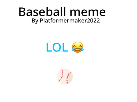 Baseball meme 