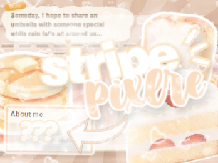 ┈ striped text tutorial ꔫ