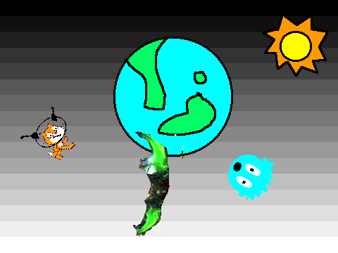 Put your character in space![1]