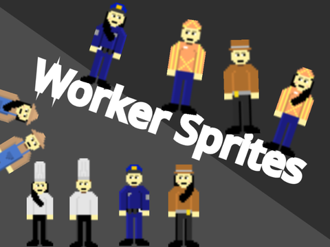 Worker Sprites || Bitmap