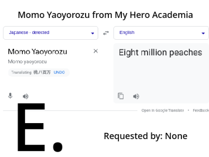 Probably the funniest translations I've ever seen on Google Translate