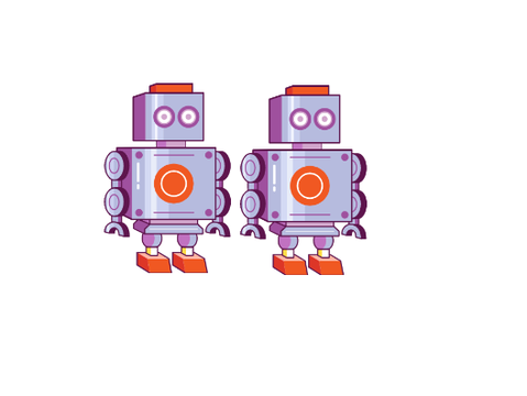 Robot being Robot