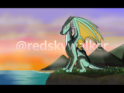 Dragon art | Coast of Shera