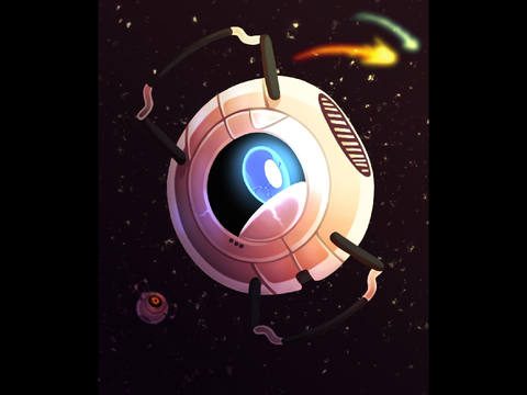 Wheatley, Portal 2 Fanart