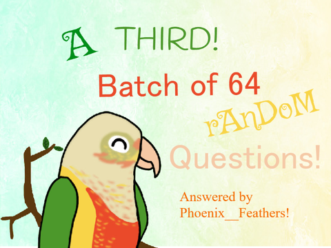 A THIRD! Batch of 64 Random Questions! remix