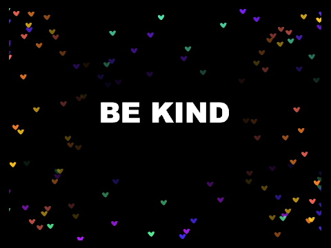 BE KIND 