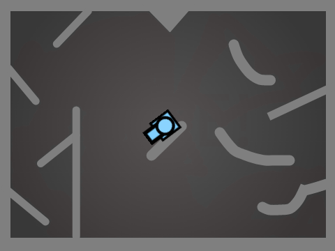 Sprite trail with ball physics