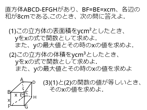 関数(中3~高2)