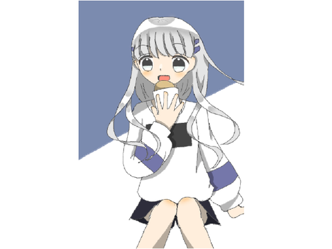 買い食い少女