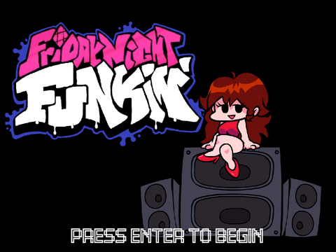 Friday Night Funkin' Title Screen Test