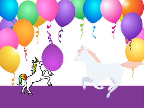 Dancing unicorns!