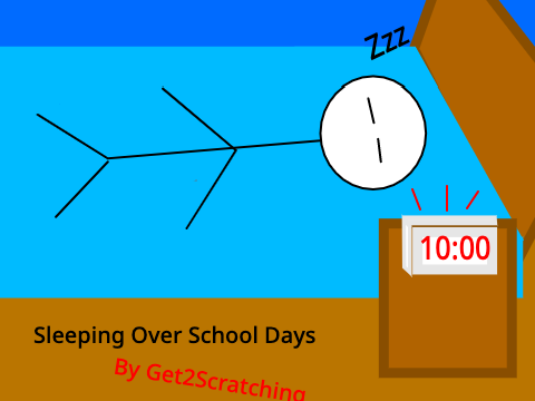 Sleeping over School days
