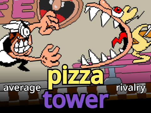 average pizza tower rivalry (pizza tower animation)