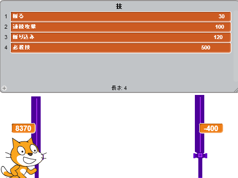 簡単に作ったゲーム