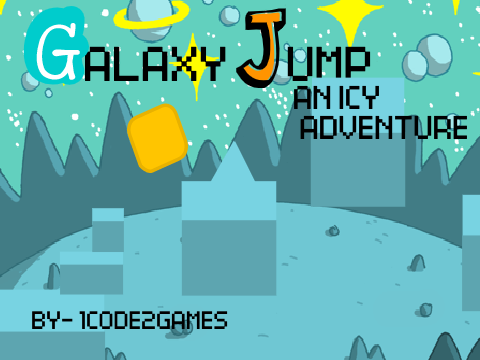 Galaxy jump - Icy adventure  #games  #art  #music #all