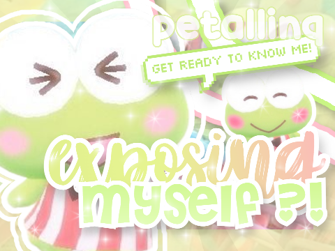 ❒ exposing myself ?!