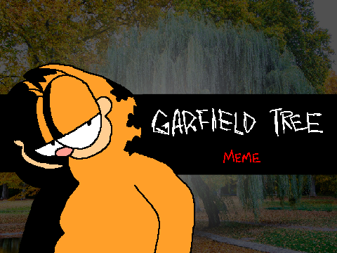Garfield Tree // Meme