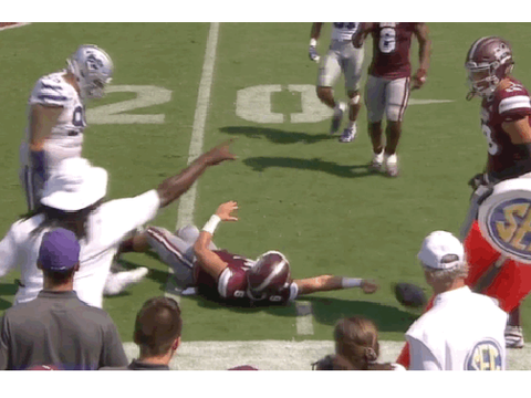Shrader flies like a Helicopter