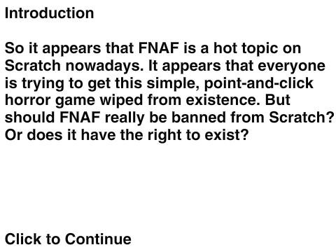 Why FNAF Should NOT be Banned