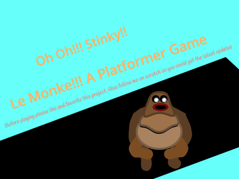 Le Monke! Platformer #games#art#all#2022