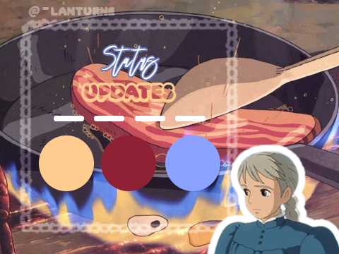 ꒰ ☼ status updates