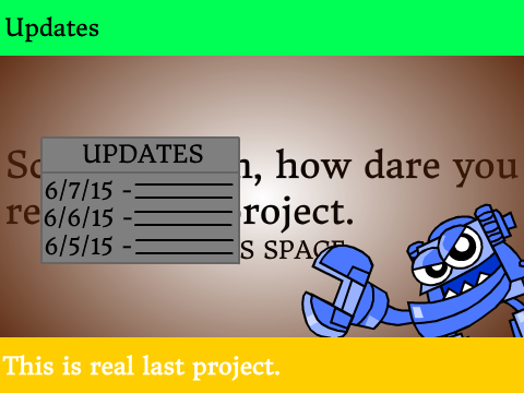 This is real last project.