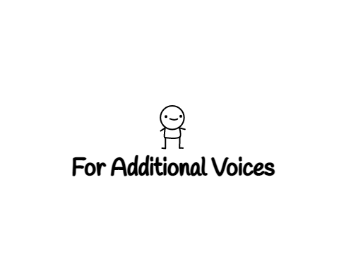 (OPEN) We need additional voices