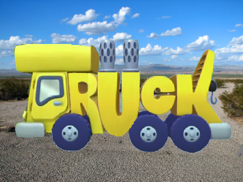 Skid and Building Truck
