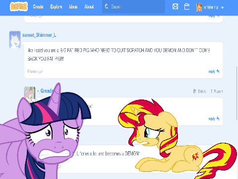 REPORT @sunset_Shimmer_L!!!!!!! 