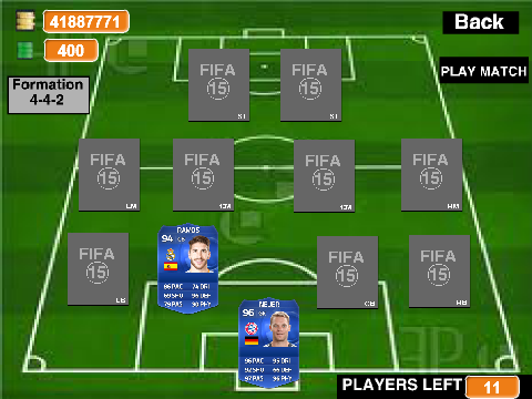 FIFA 15 Ultimate Team!