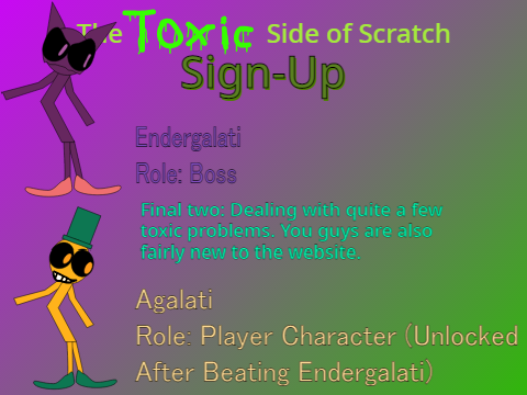 Sign-up: The Toxic Side of Scratch remix