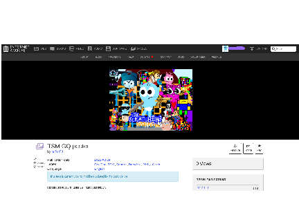 Puting our TSM GQ poster on the Internet archive