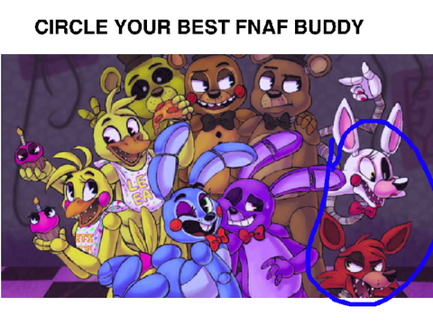 Circle your best fnaf buddy remix remix-2 remix