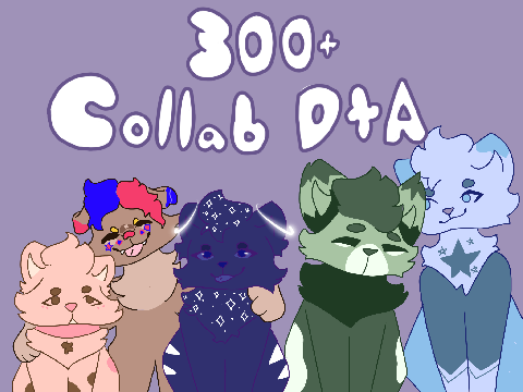 ‣  300+ DTA - COLLAB ( closed ) ☁ 