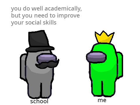 school be like