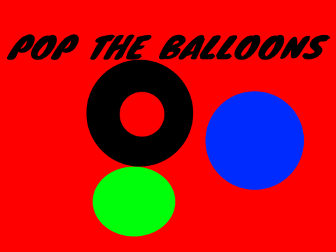 pop the balloons