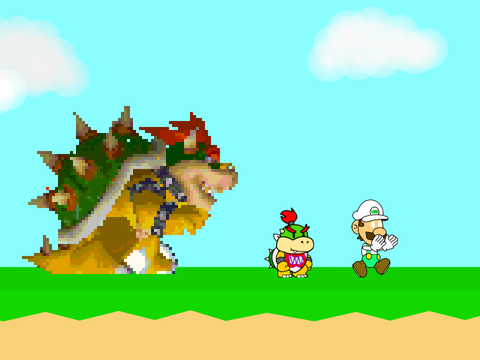 Run from Bowser template! remix