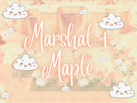 Free Marshal + Maple ACNH PFP Gif!