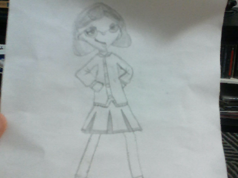 I tried drawing Mei Lee from Turning Red