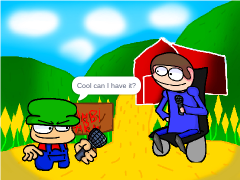 Bambi gets fake corn