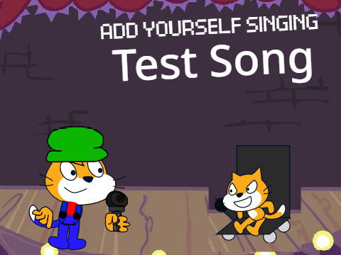 Add yourself/your oc singing Test Song (0)