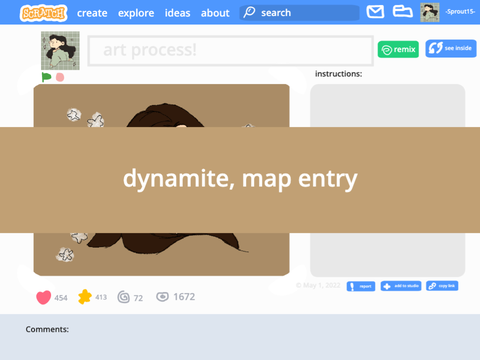 dynamite, map entry