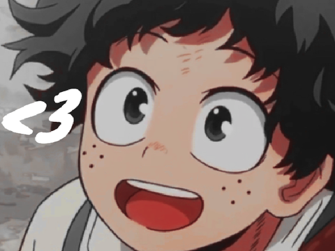 <3 meh... child... I LOVE U DEKU XD
