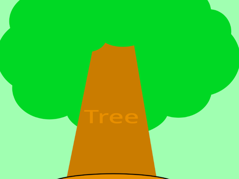 Did that tree just get up and leaf?