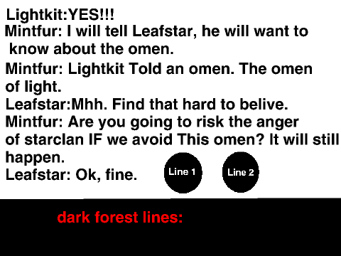 Lightkit's story LINES!! remix