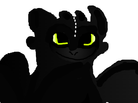 Toothless (HTTYD) Speedpaint