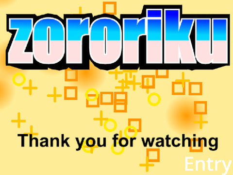 zororiku outro contest Entry